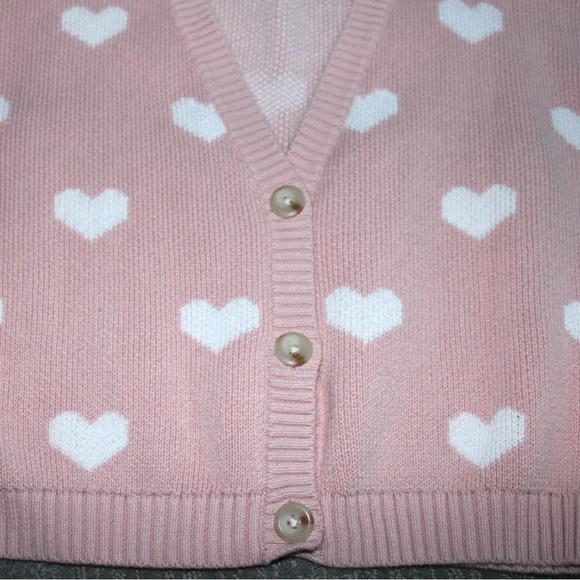 Girls Old Navy Pink Cardigan - Picture 5 of 6